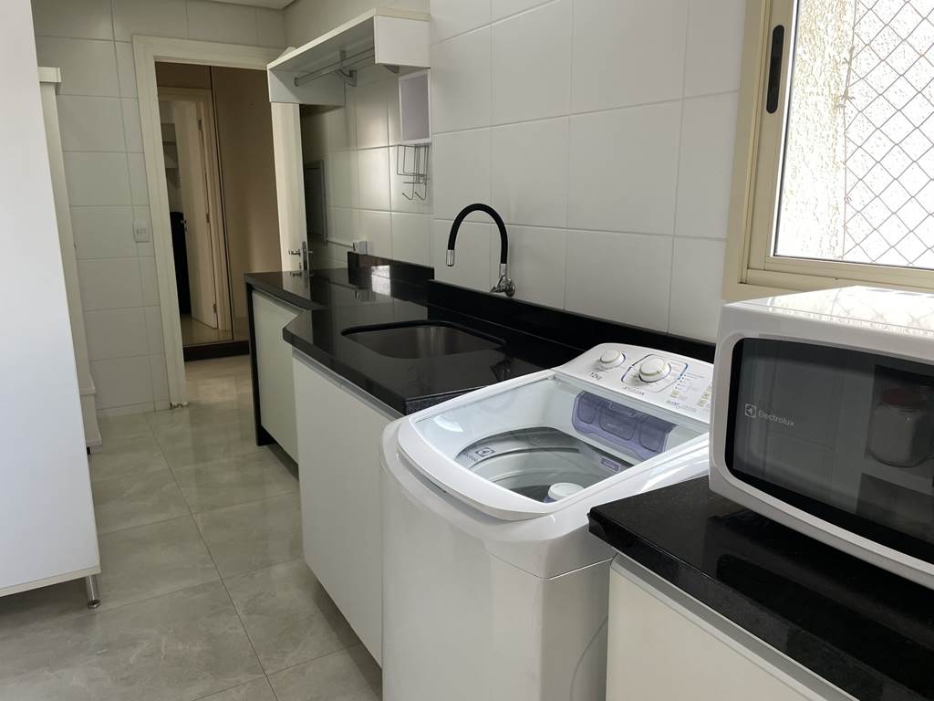 Área de serviço bem organizada