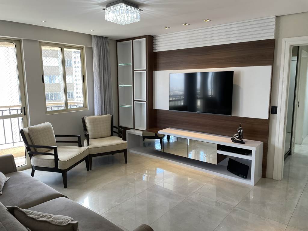 Ambiente integrado sala e varanda gourmet